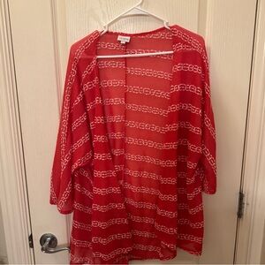 LuLaRoe Lindsay Knit Cardigan | L